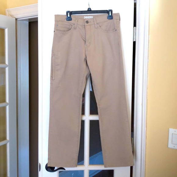 levis denizen 231 athletic fit khakis